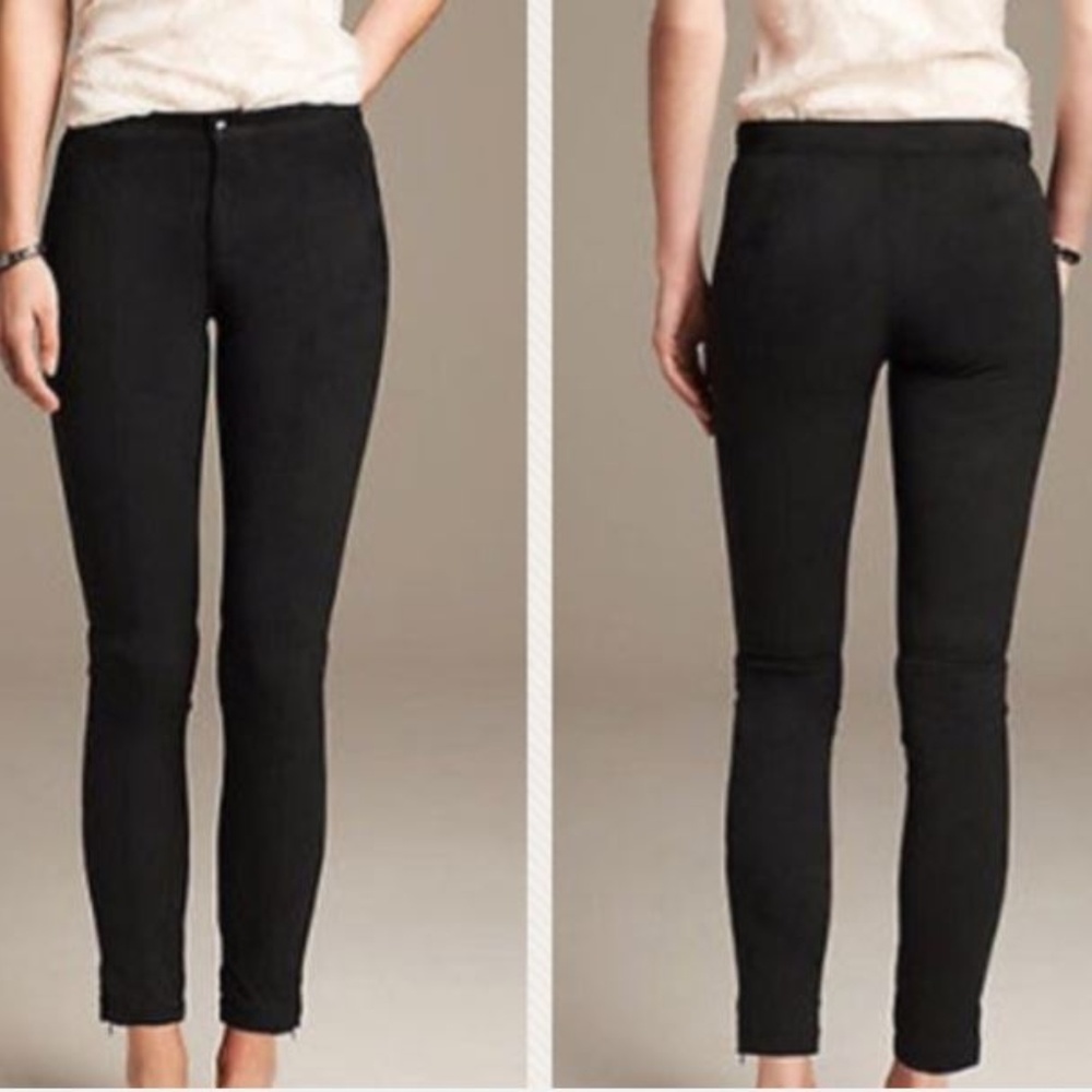 NWT Banana Republic faux suede pants